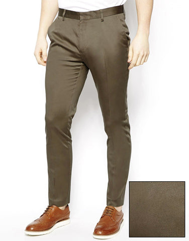 Skinny Fit Smart Trousers